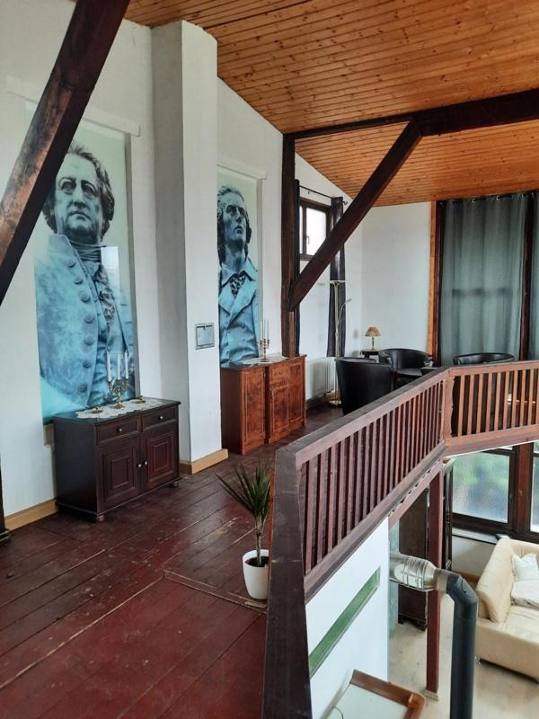 Ferienwohnung Altes Kuenstleratelier Weimar Luaran gambar